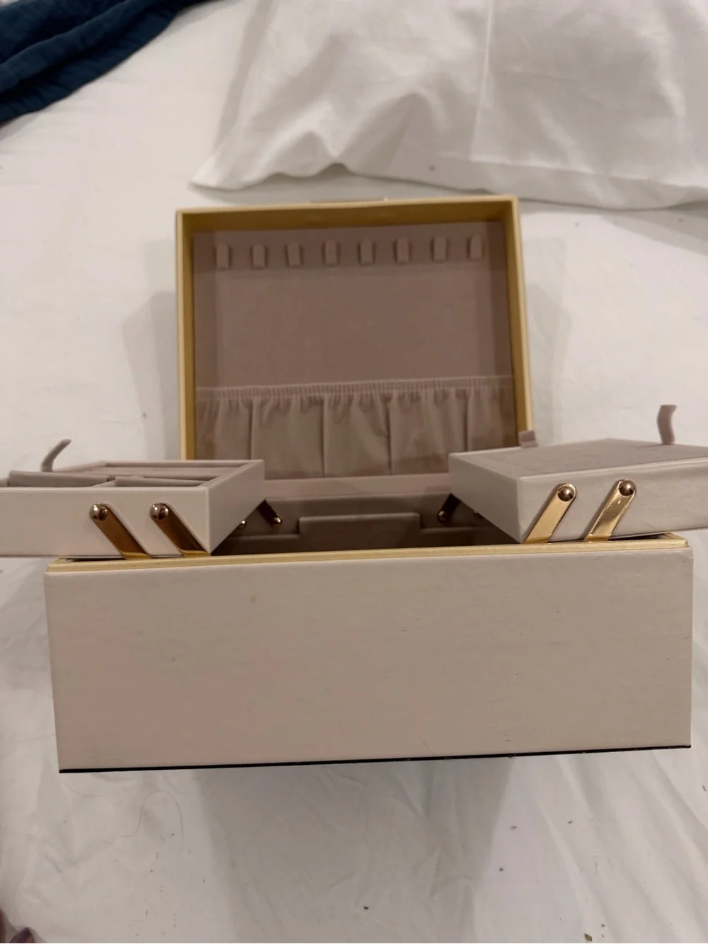 Luxury Quilted Jewelry Box